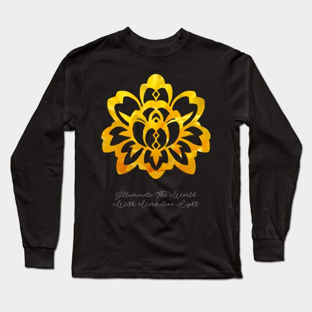 Illuminate the world Dark (Audio Drama) Long Sleeve T-Shirt by ZoeDesmedt